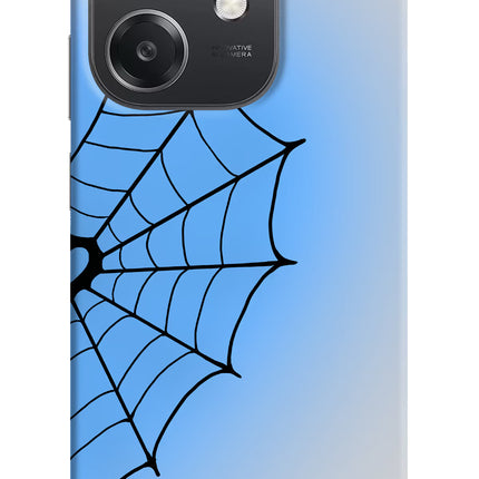 Blue Web OPPO A3x Hard Case Back Cover by Casekaro