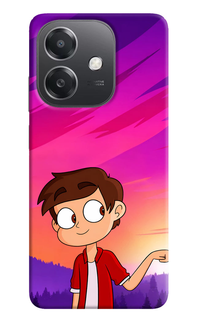 Marco Sunset OPPO A3x Hard Case Back Cover by Casekaro