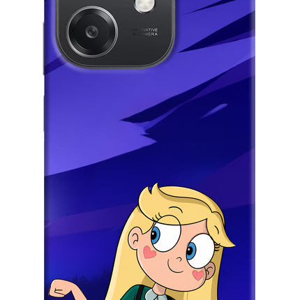 Star Glow OPPO A3x Hard Case Back Cover by Casekaro