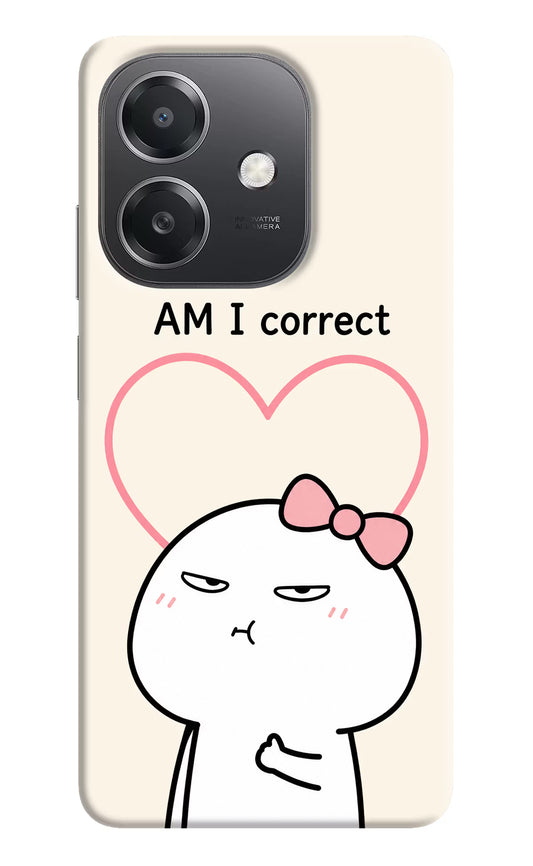 Always Right OPPO A3x Hard Case Back Cover by Casekaro