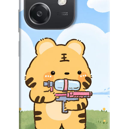 Tiger Treat OPPO A3x Hard Case Back Cover by Casekaro