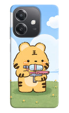 Tiger Treat OPPO A3x Hard Case Back Cover by Casekaro