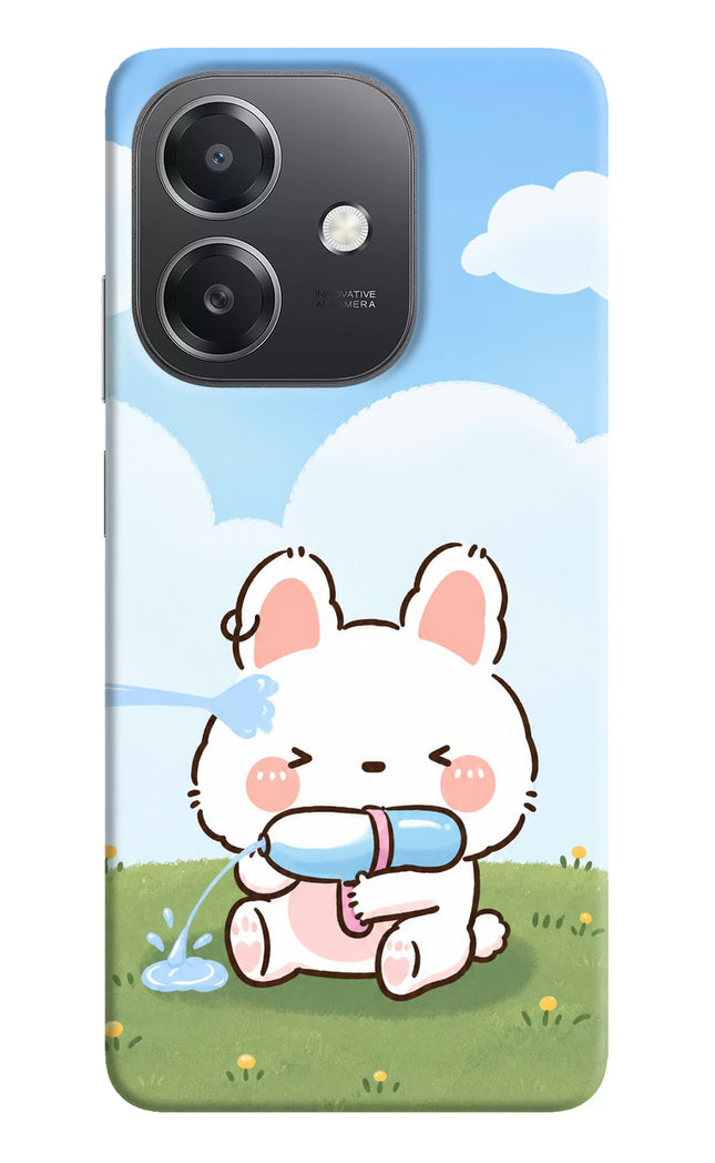 Bunny Treat OPPO A3x Hard Case Back Cover by Casekaro