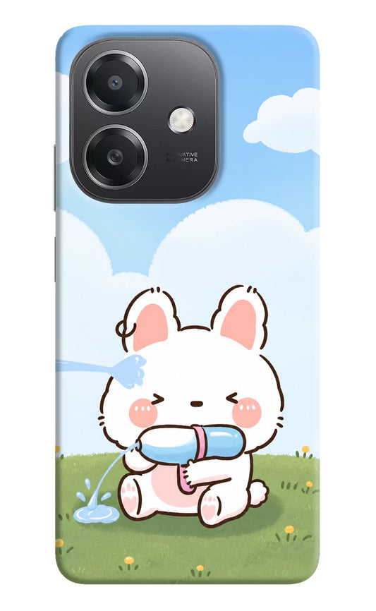 Bunny Treat OPPO A3x Hard Case Back Cover by Casekaro