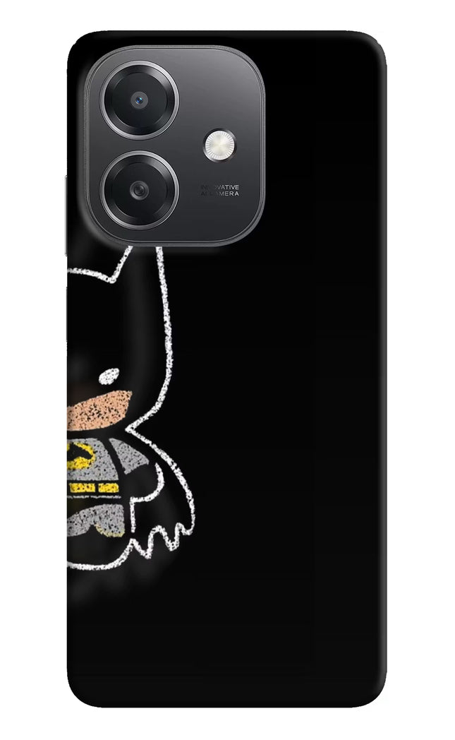 Bat Kitty OPPO A3x Hard Case Back Cover by Casekaro