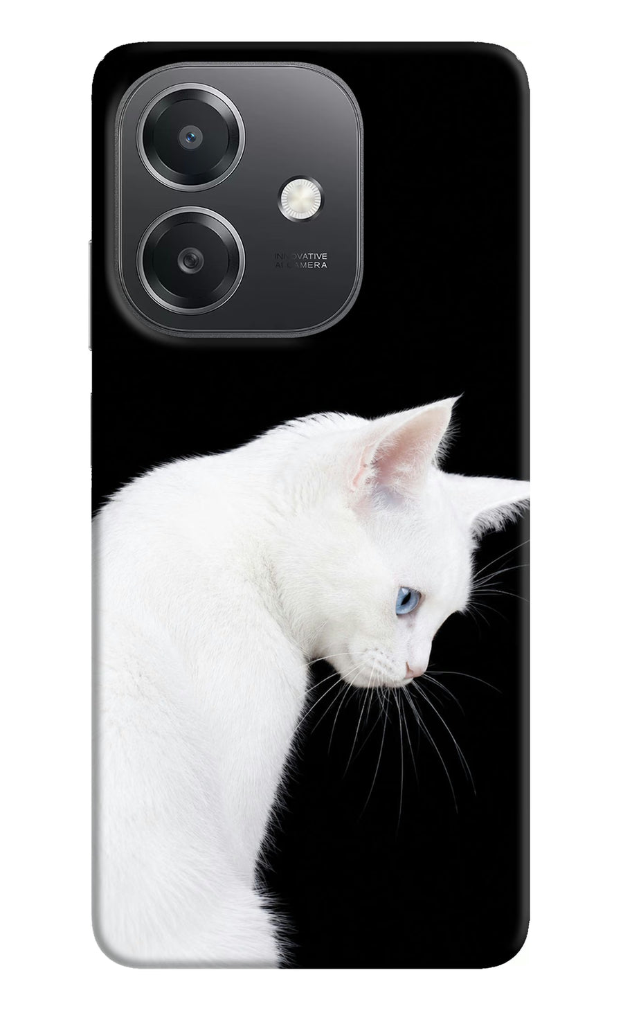 Snow Gaze OPPO A3x Back Cover, Hard case