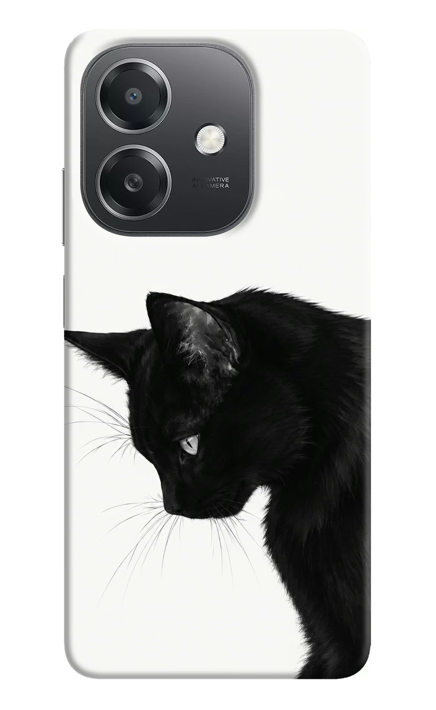 Shadow Gaze OPPO A3x Back Cover, Hard case