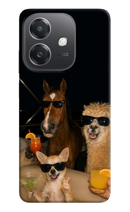 Party Squad OPPO A3x Hard Case Back Cover by Casekaro