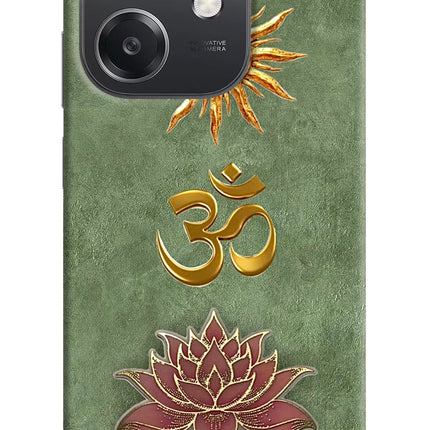 Om & Lotus OPPO A3x Back Cover
