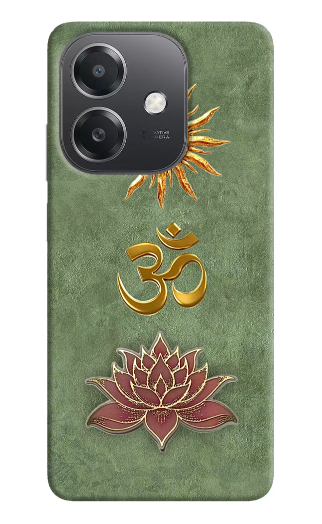 Om & Lotus OPPO A3x Back Cover