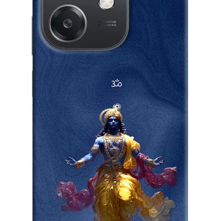 Cosmic Krishna OPPO A3x Hard Case Back Cover by Casekaro