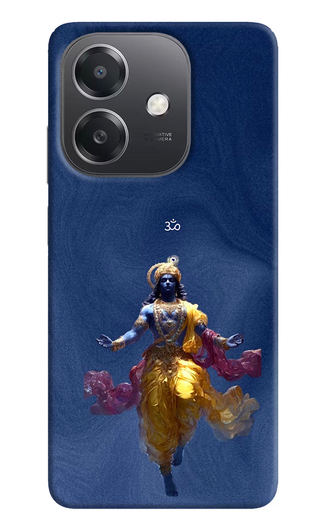 Cosmic Krishna OPPO A3x Hard Case Back Cover by Casekaro