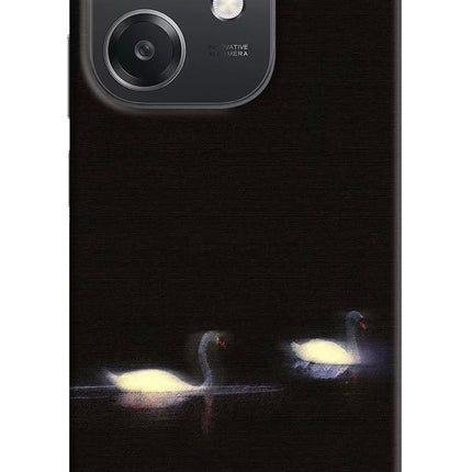 Silent Swans OPPO A3x Hard Case Back Cover by Casekaro