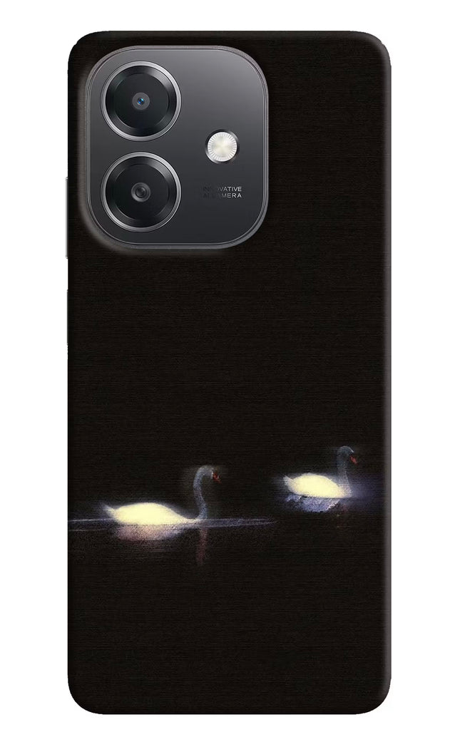 Silent Swans OPPO A3x Hard Case Back Cover by Casekaro