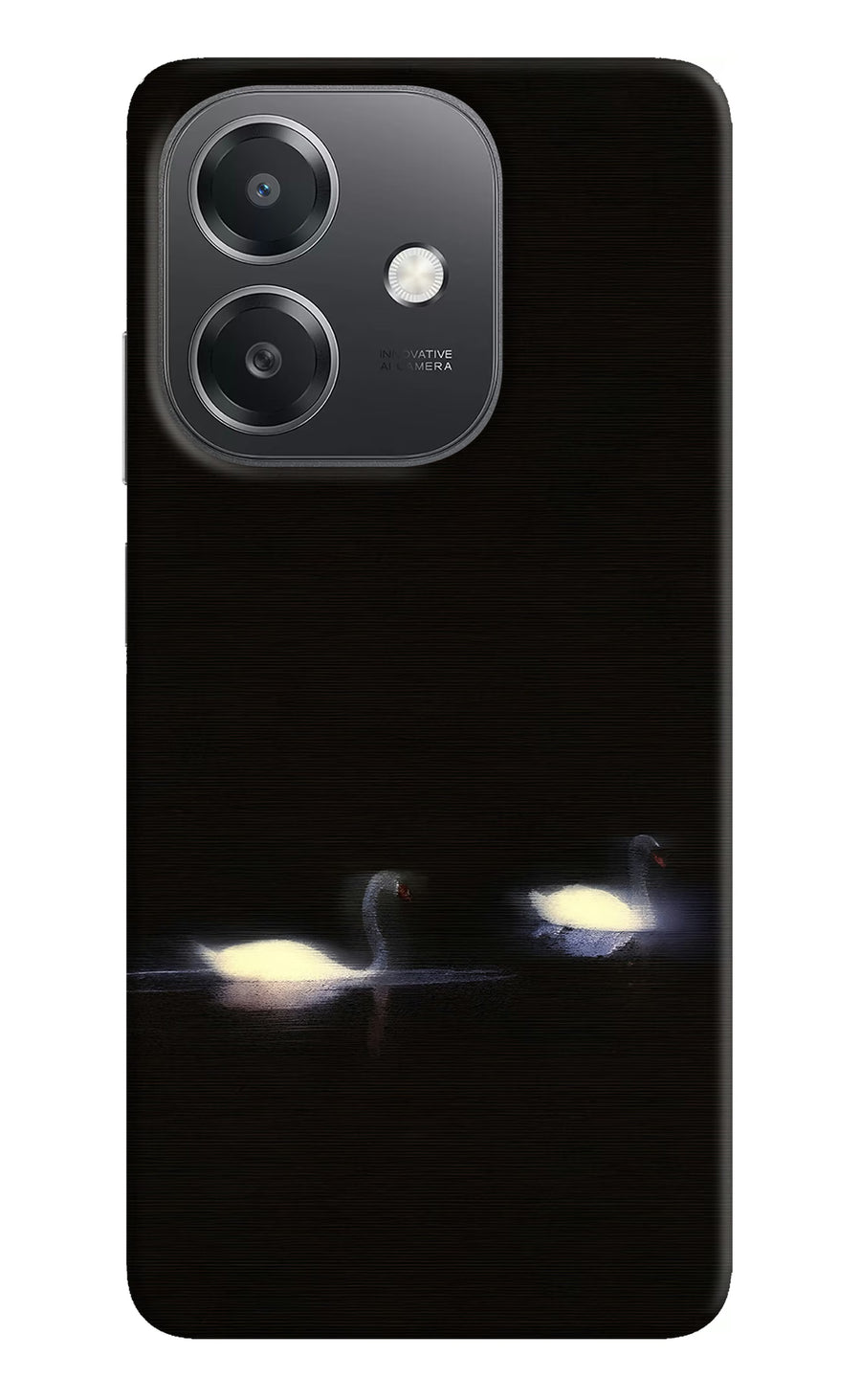 Silent Swans OPPO A3x Back Cover, Hard case