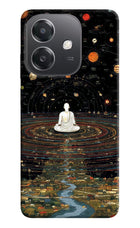 Space Monk OPPO A3x Hard Case Back Cover by Casekaro