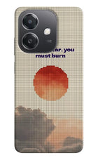 Pixel Sun OPPO A3x Hard Case Back Cover by Casekaro