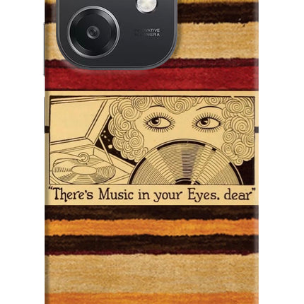 Vinyl Stripes OPPO A3x Hard Case Back Cover by Casekaro