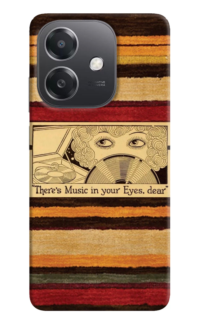 Vinyl Stripes OPPO A3x Hard Case Back Cover by Casekaro