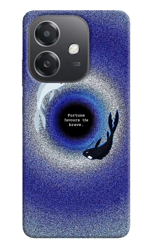 Dark Koi OPPO A3x Hard Case Back Cover by Casekaro