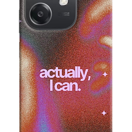 Pink Aura OPPO A3x Hard Case Back Cover by Casekaro