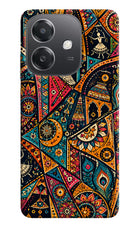 Folk Print OPPO A3x Hard Case Back Cover by Casekaro