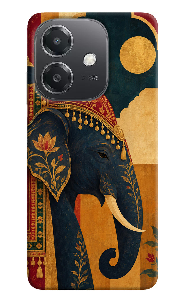 Royal Elephant OPPO A3x Hard Case Back Cover by Casekaro