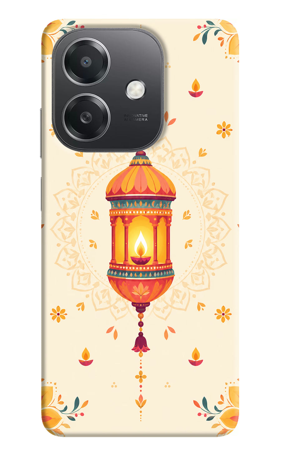 Golden Lantern OPPO A3x Back Cover, Hard case