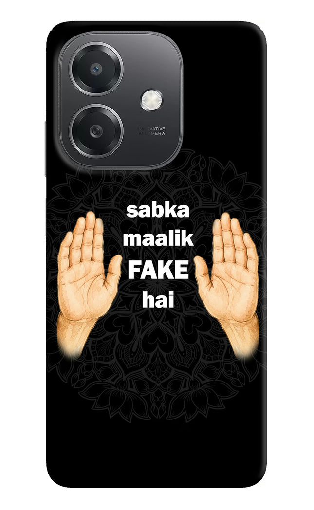 Sabka Malik Fake OPPO A3x Hard Case Back Cover by Casekaro