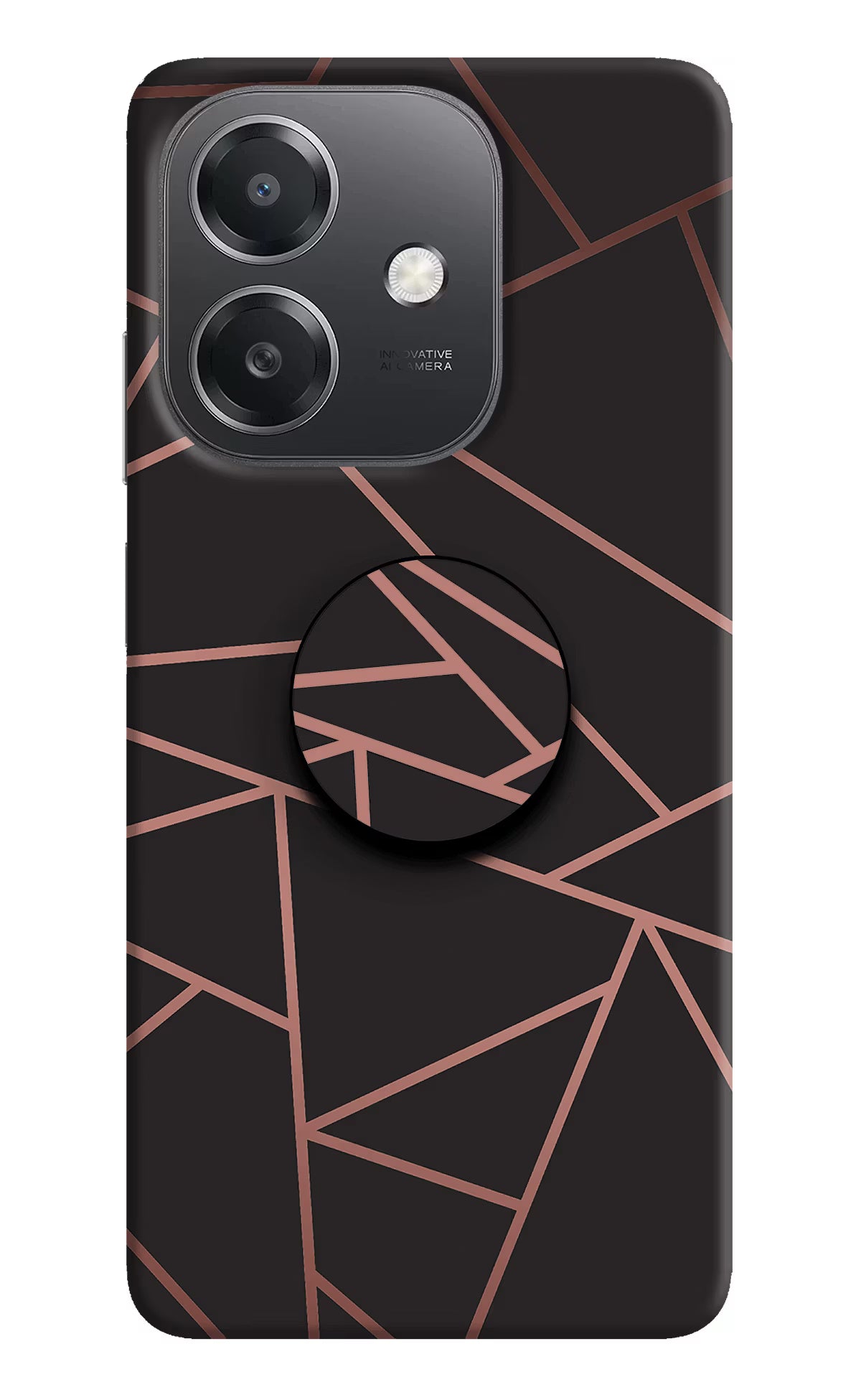 Geometric Pattern OPPO A3x Pop Case by Casekaro
