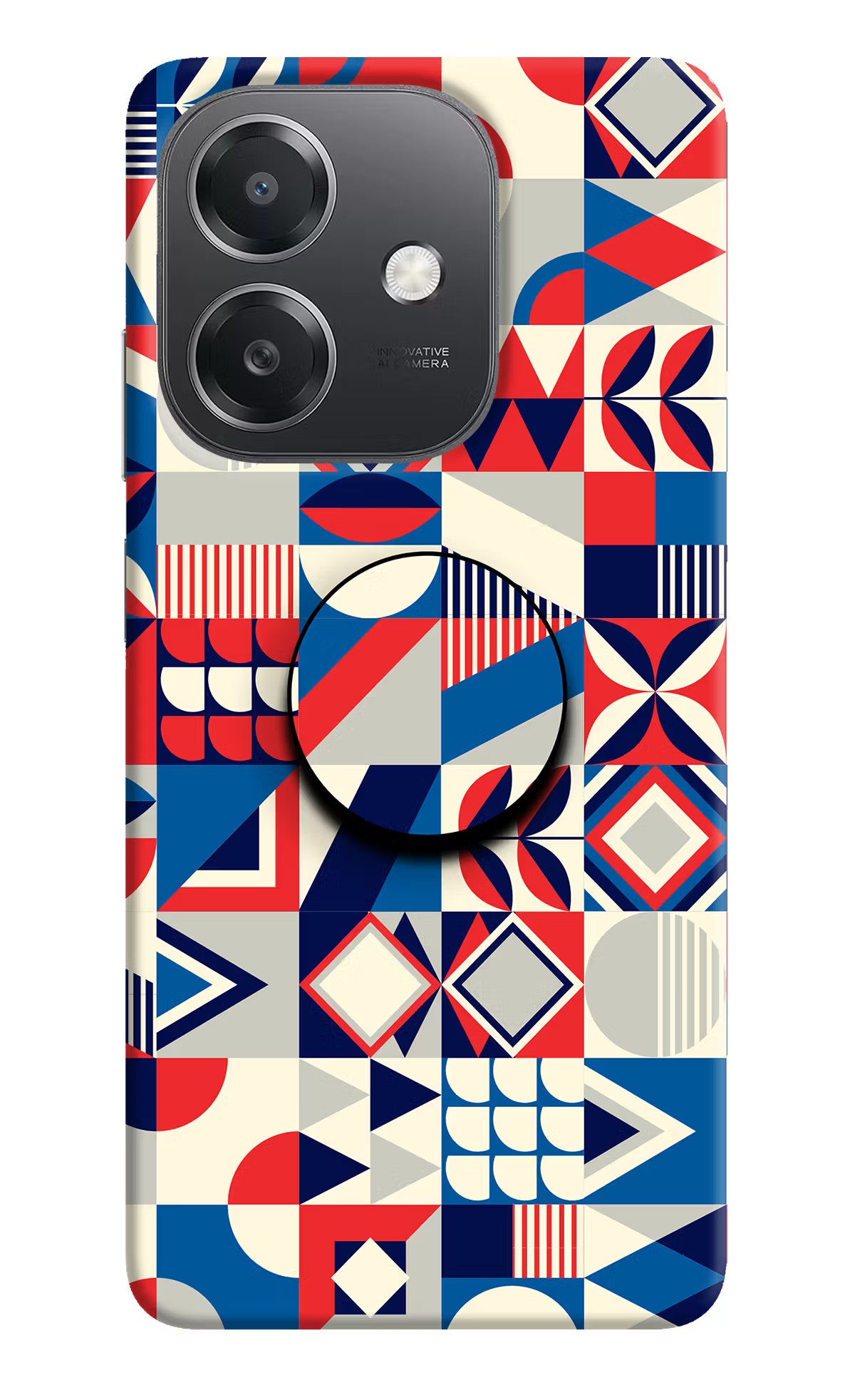 Colorful Pattern OPPO A3x Pop Case by Casekaro