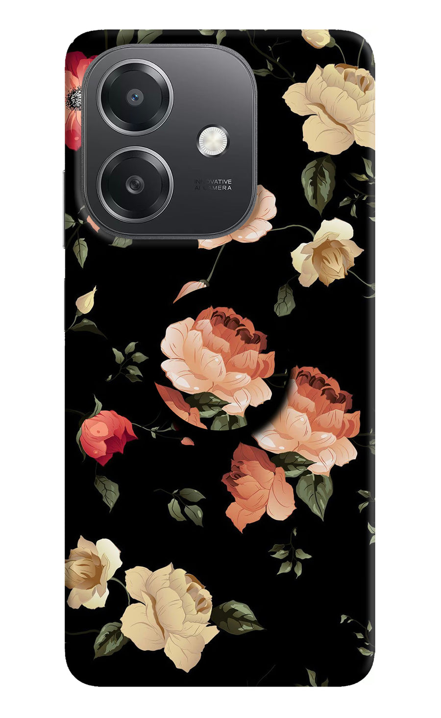 Flowers OPPO A3x Pop Case, Hard case
