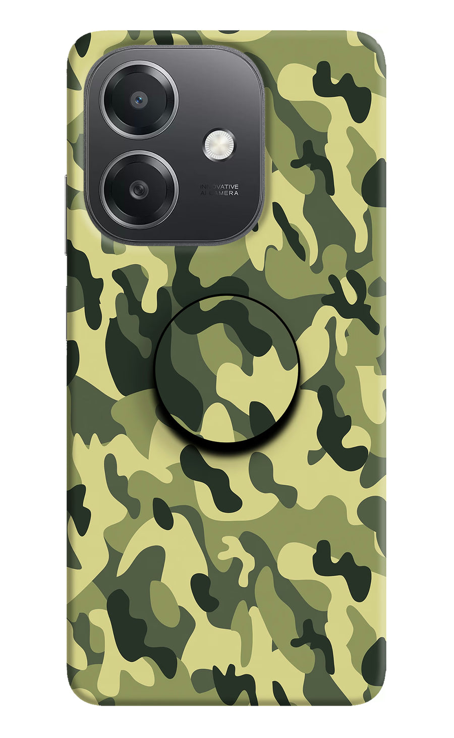 Camouflage OPPO A3x Pop Case, Hard case