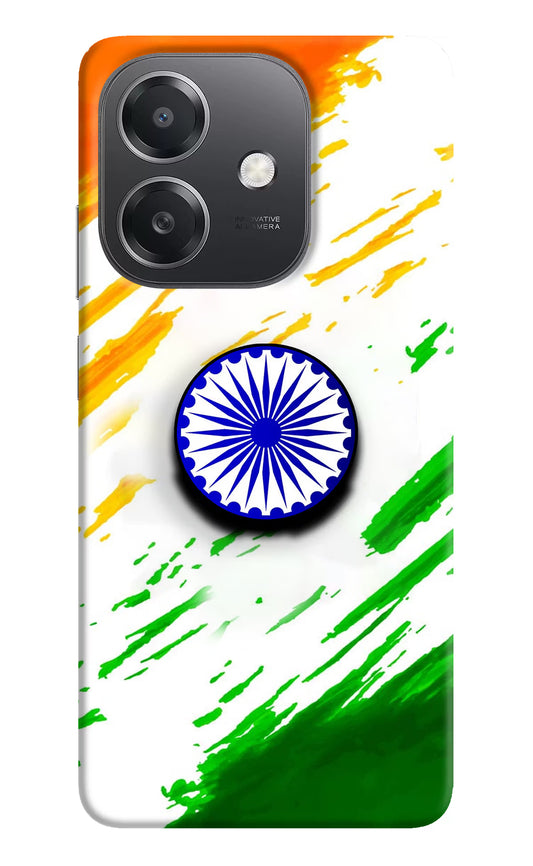 Indian Flag Ashoka Chakra OPPO A3x Pop Case by Casekaro