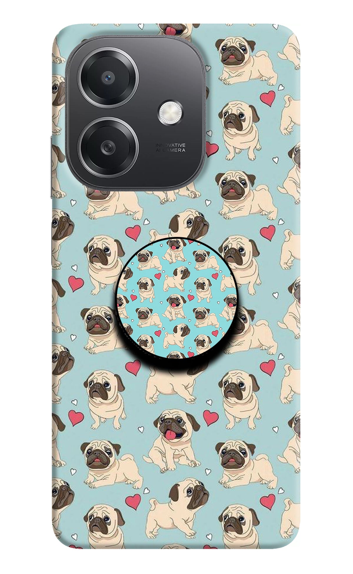 Pug Dog OPPO A3x Pop Case