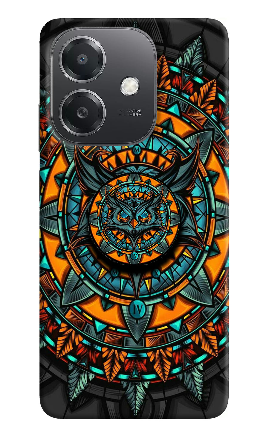 Angry Owl OPPO A3x Pop Case, Hard case