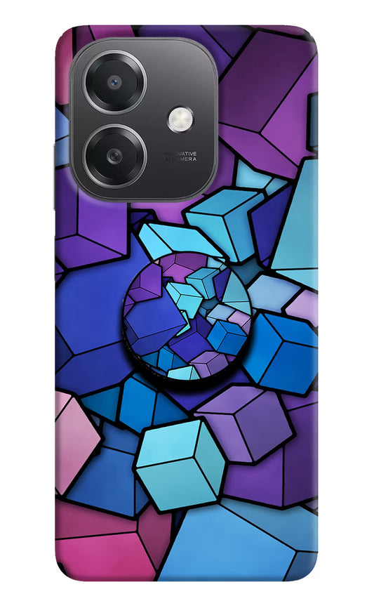 Cubic Abstract OPPO A3x Pop Case by Casekaro