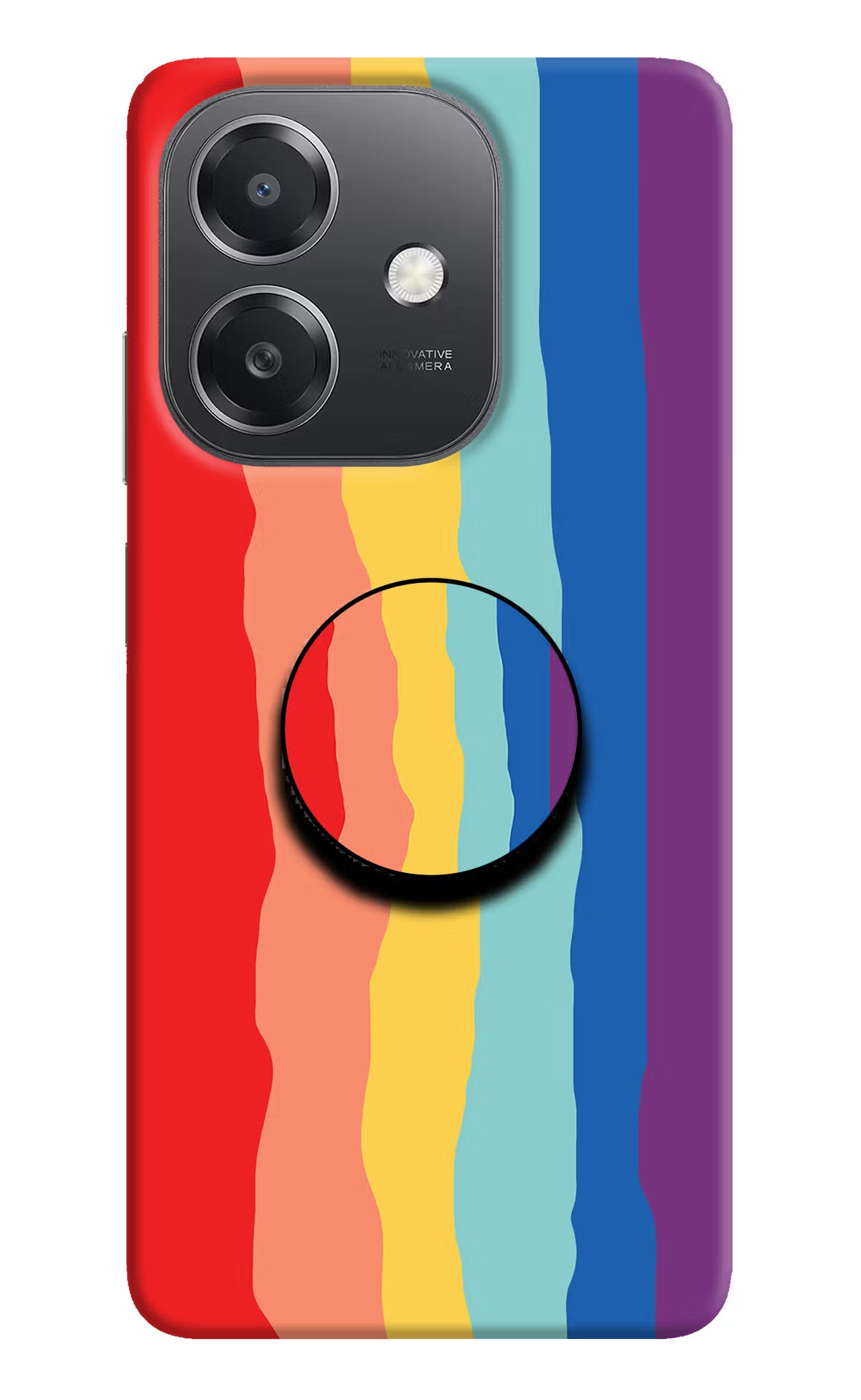 Rainbow OPPO A3x Pop Case by Casekaro