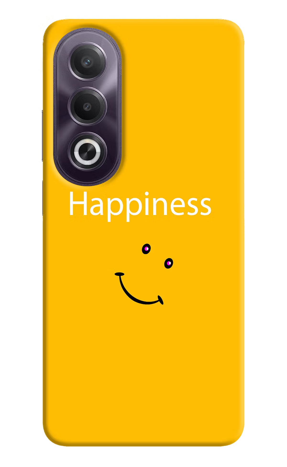 Happiness With Smiley OPPO K12x Hard Case Back Cover by Casekaro