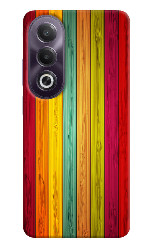 Multicolor Wooden OPPO K12x Back Cover