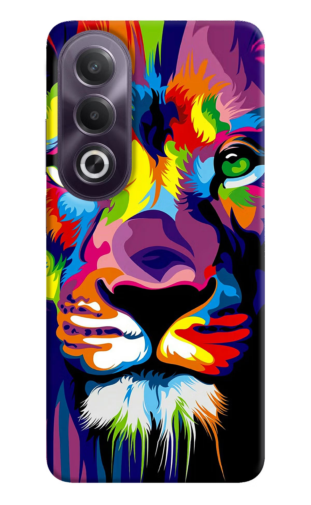 Lion OPPO K12x Hard Case Back Cover by Casekaro