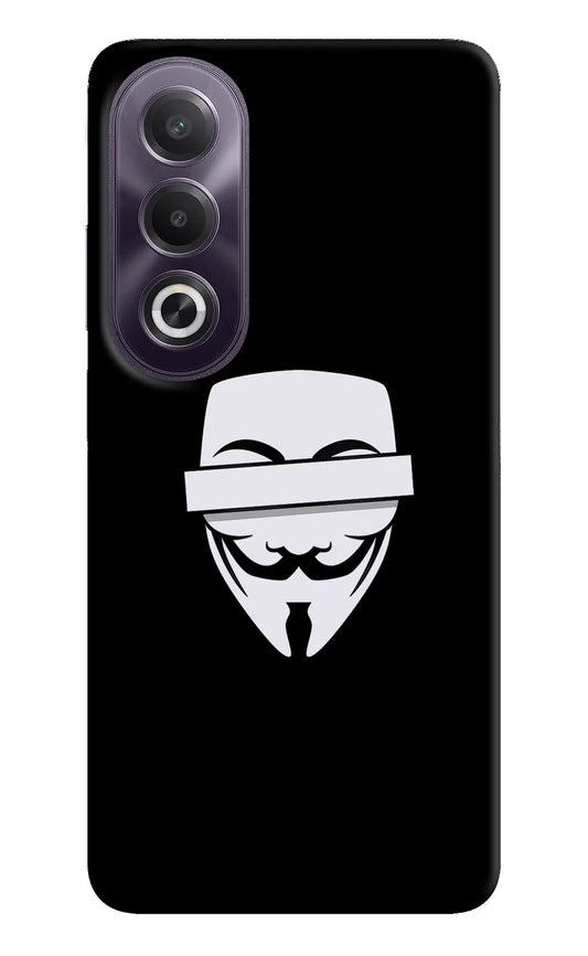 Anonymous Face OPPO K12x Hard Case Back Cover by Casekaro