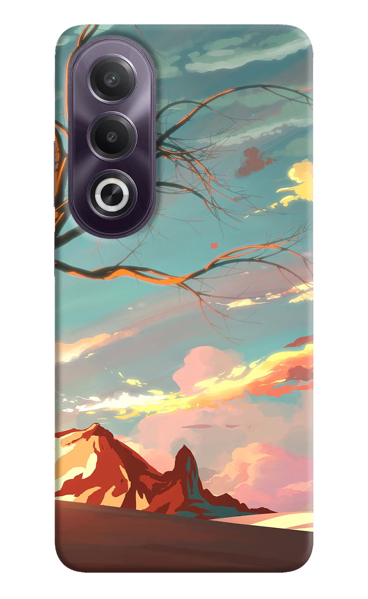 Scenery OPPO K12x Hard Case Back Cover by Casekaro