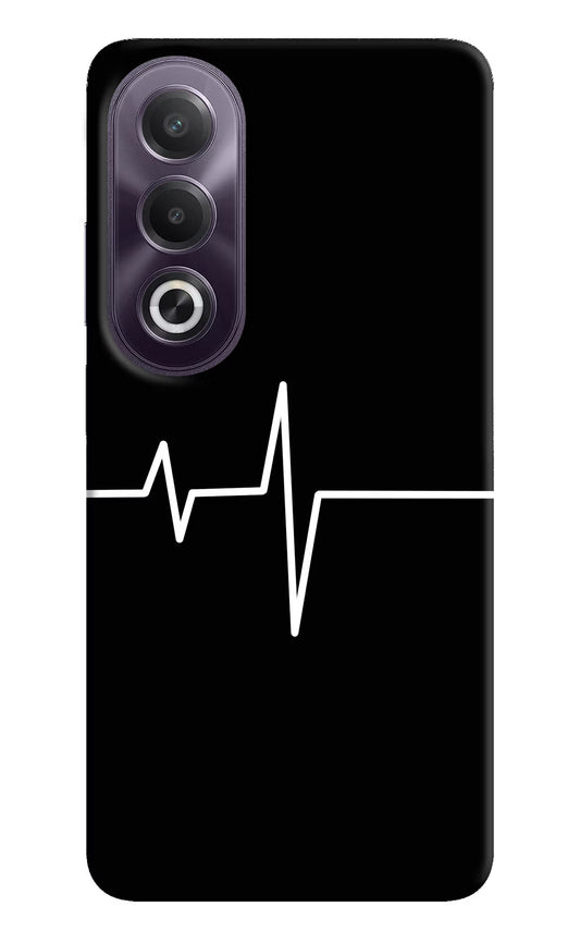 Heart Beats OPPO K12x Hard Case Back Cover by Casekaro
