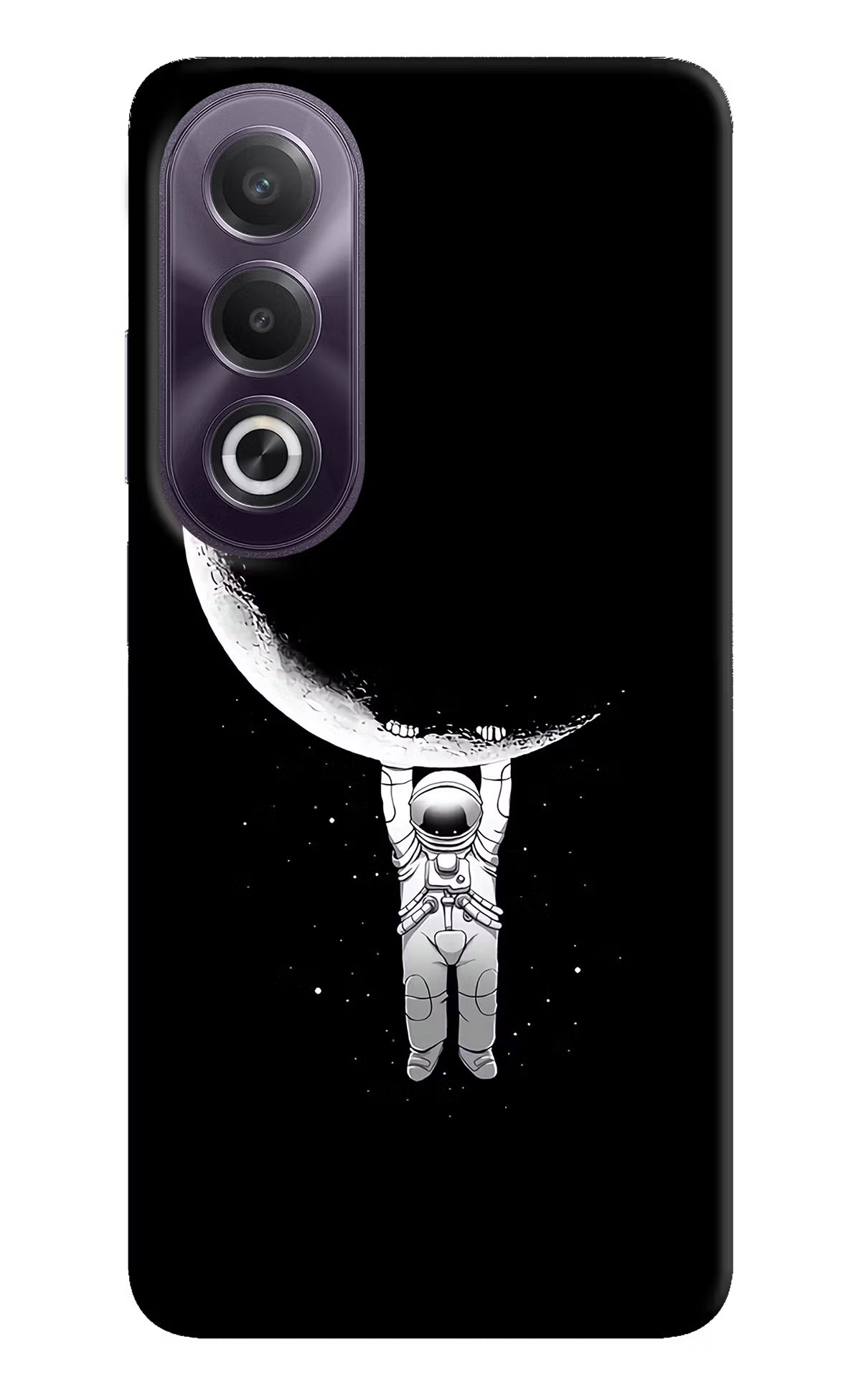 Moon Space OPPO K12x Hard Case Back Cover by Casekaro