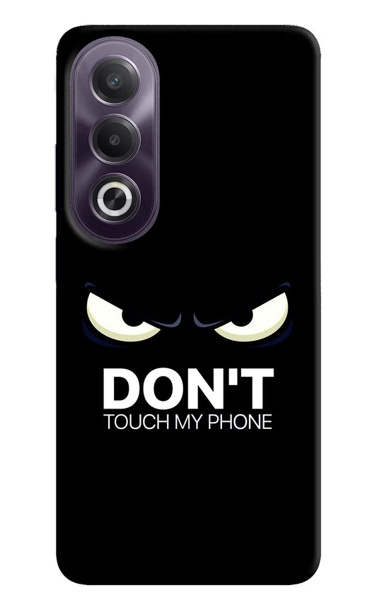 Don'T Touch My Phone OPPO K12x Hard Case Back Cover by Casekaro