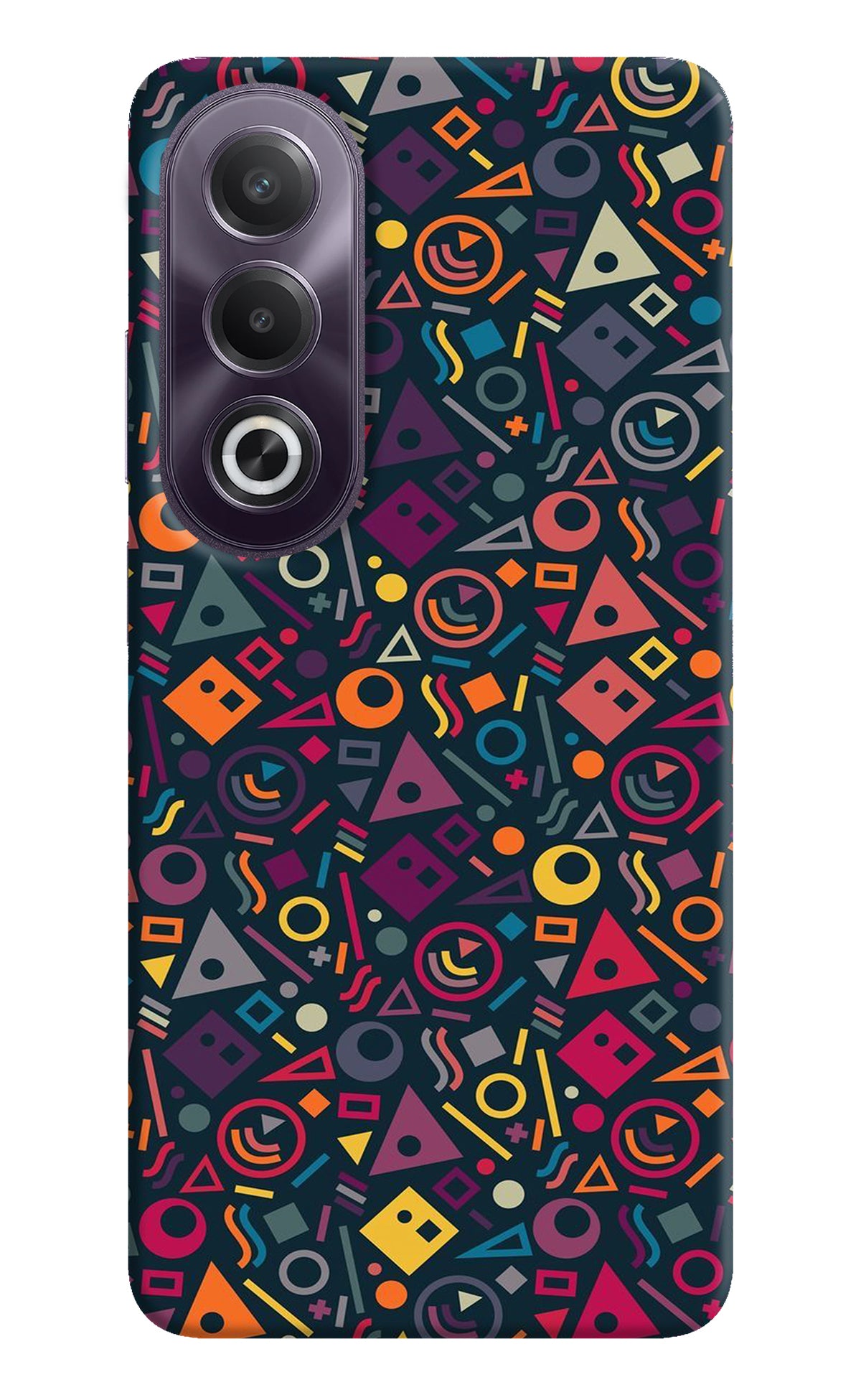 Geometric Abstract OPPO K12x Back Cover