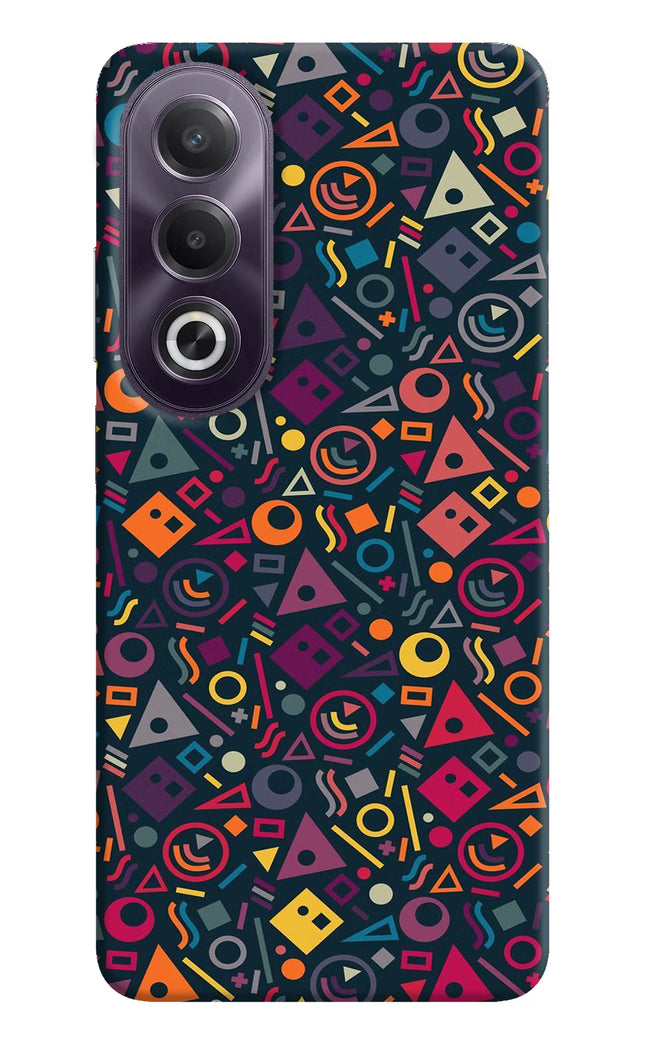 Geometric Abstract OPPO K12x Hard Case Back Cover by Casekaro