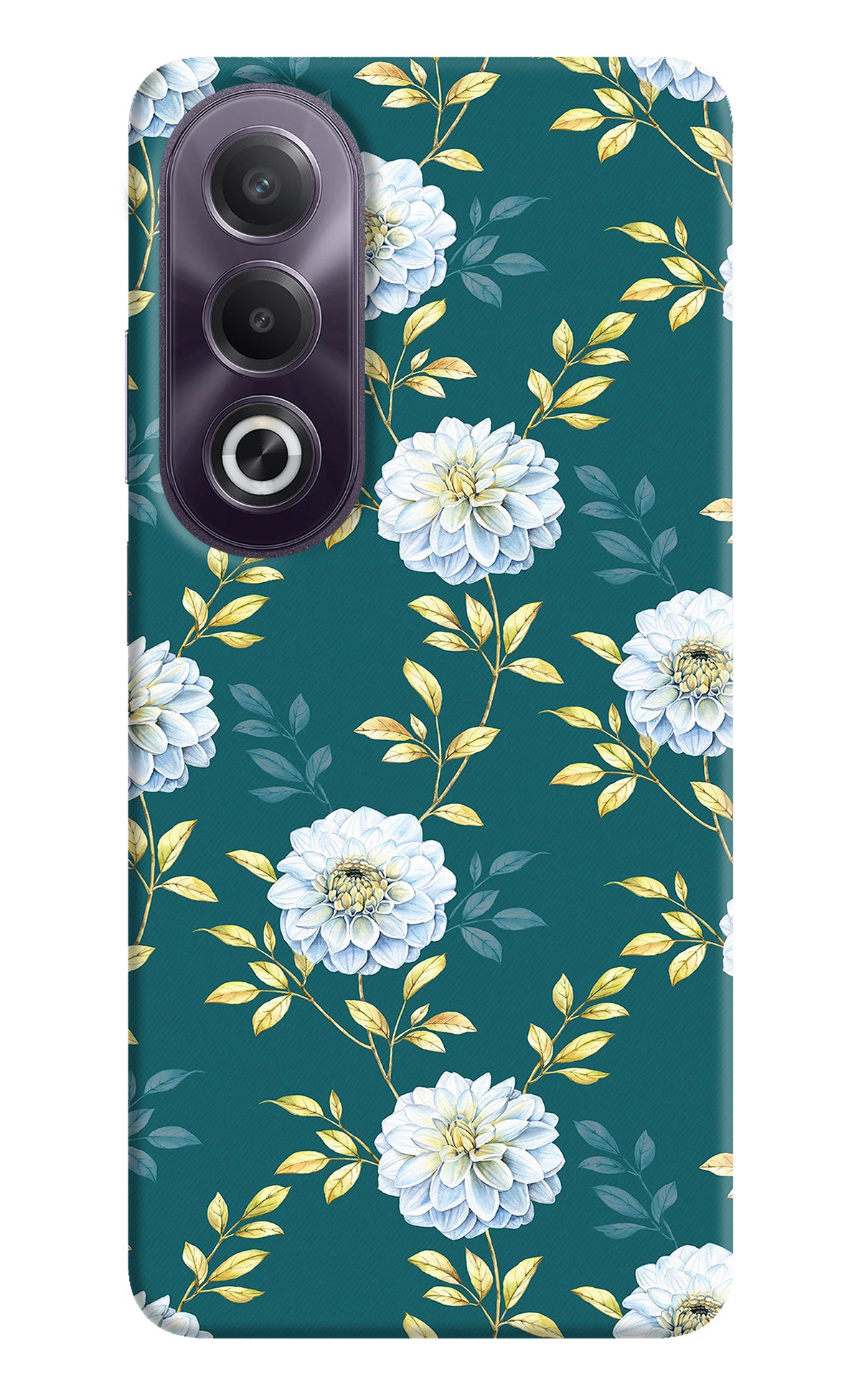 Flowers OPPO K12x Back Cover