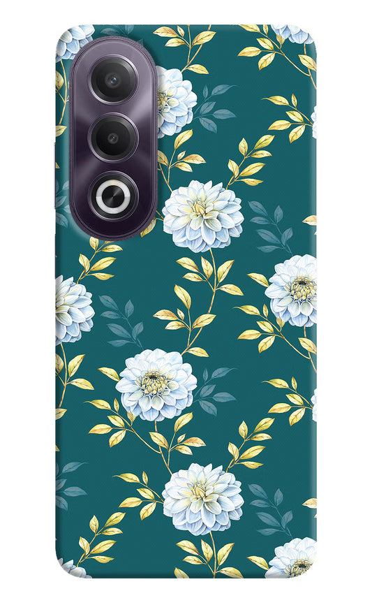 Flowers OPPO K12x Hard Case Back Cover by Casekaro